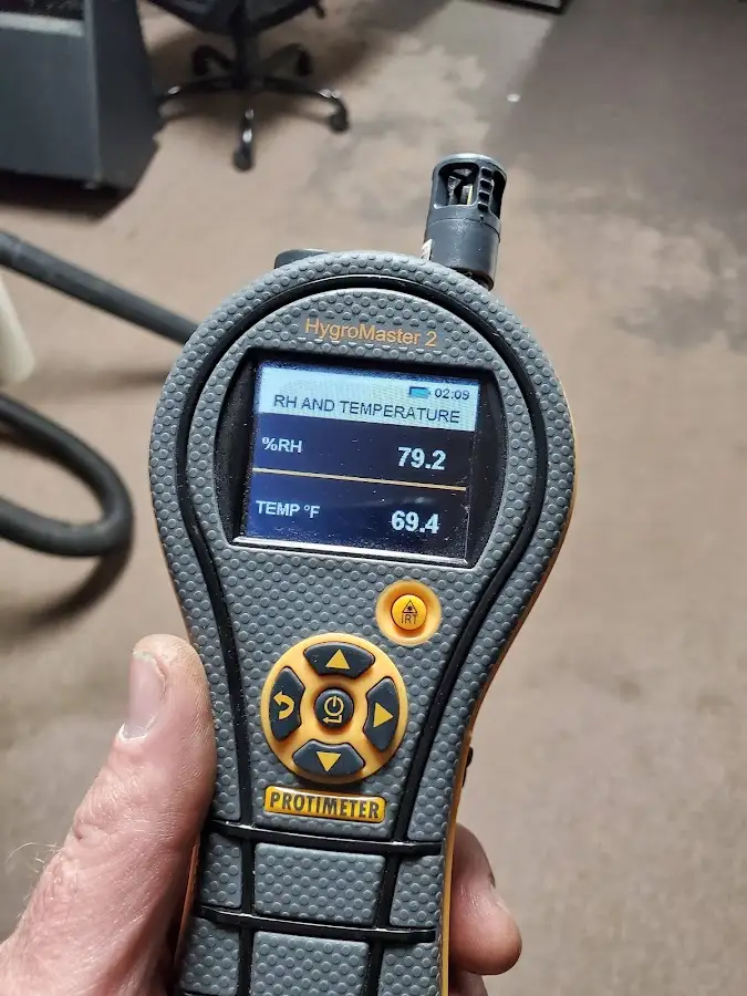 Moisture meter humidity assessment for Fire & Smoke Damage Restoration in Plumstead